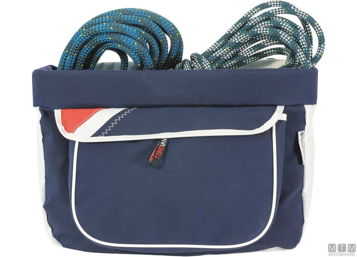 Navishell rope bag for guardrail grey - original photo Motomarine Srl