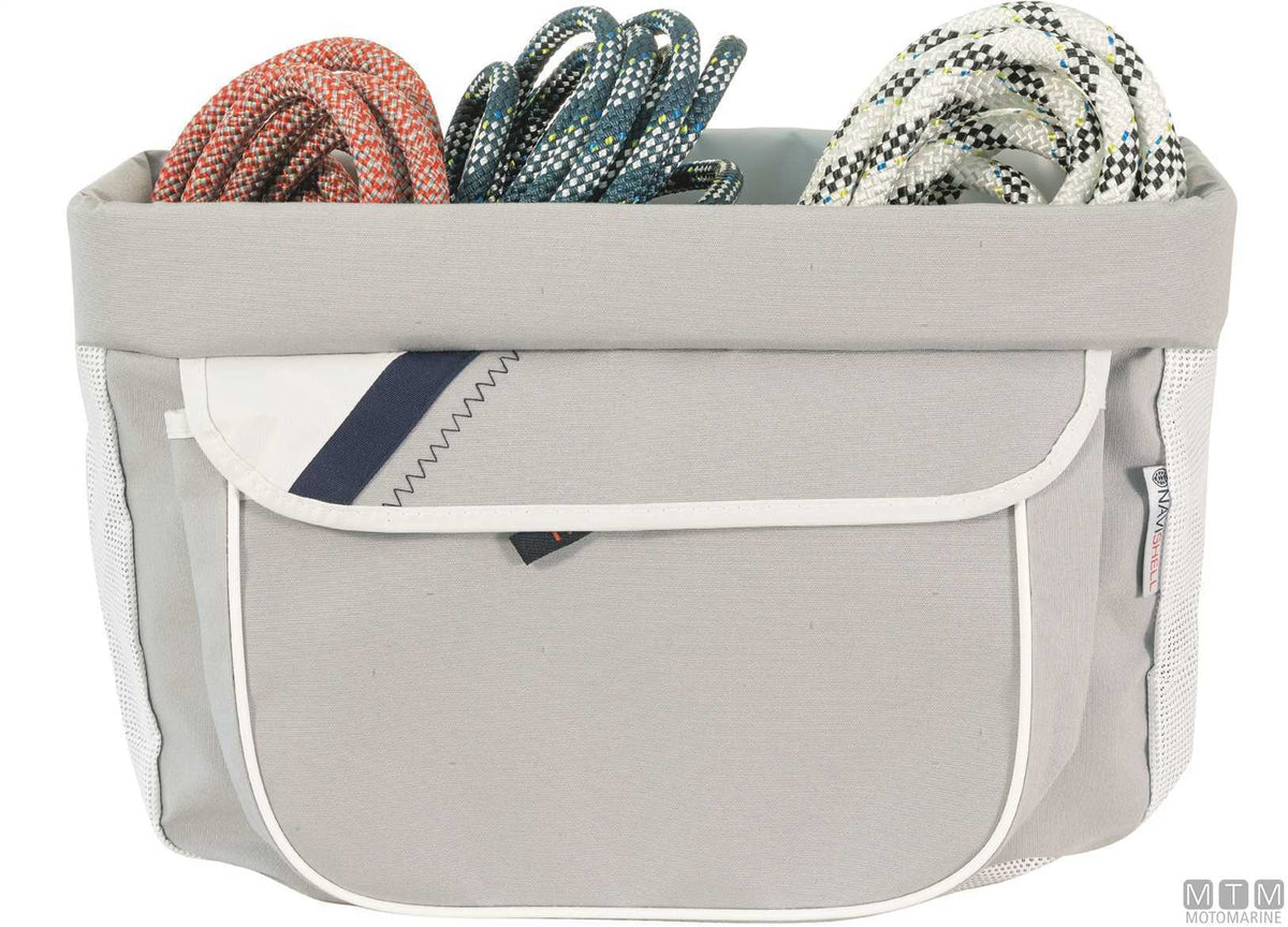 Navishell rope bag for guardrail grey - original photo Motomarine Srl
