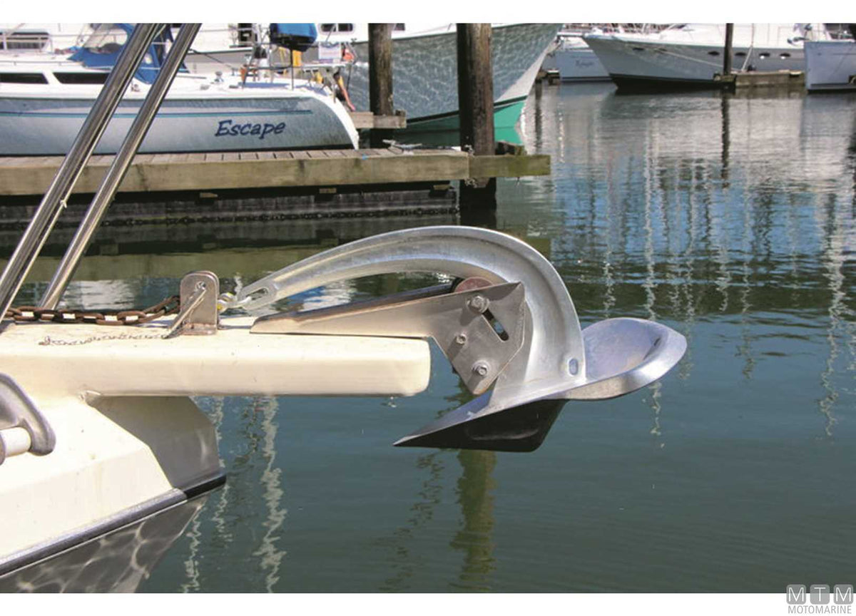 Vulcan anchor 25 kg hot-dip galvanized steel - original photo Motomarine Srl