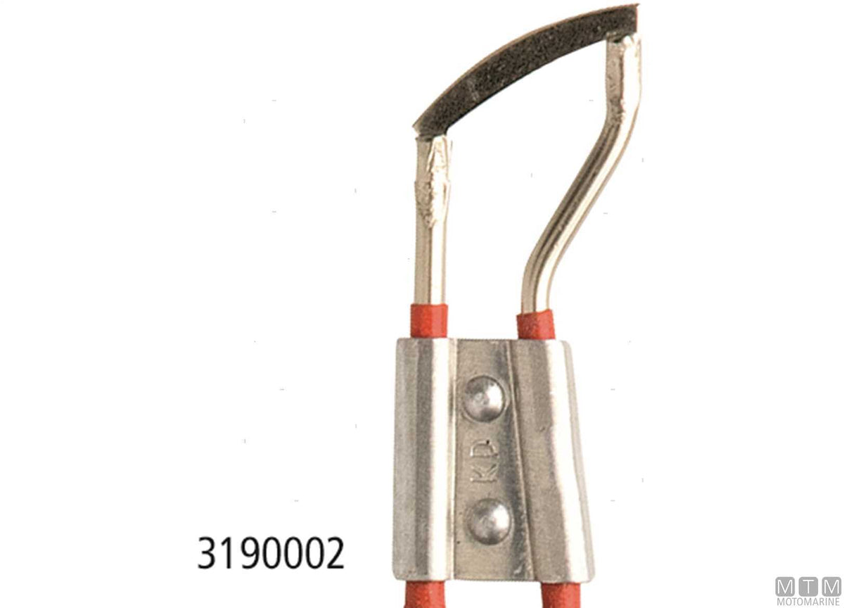 Professional electric hot-cutting rope cutter 220V - original photo Motomarine Srl