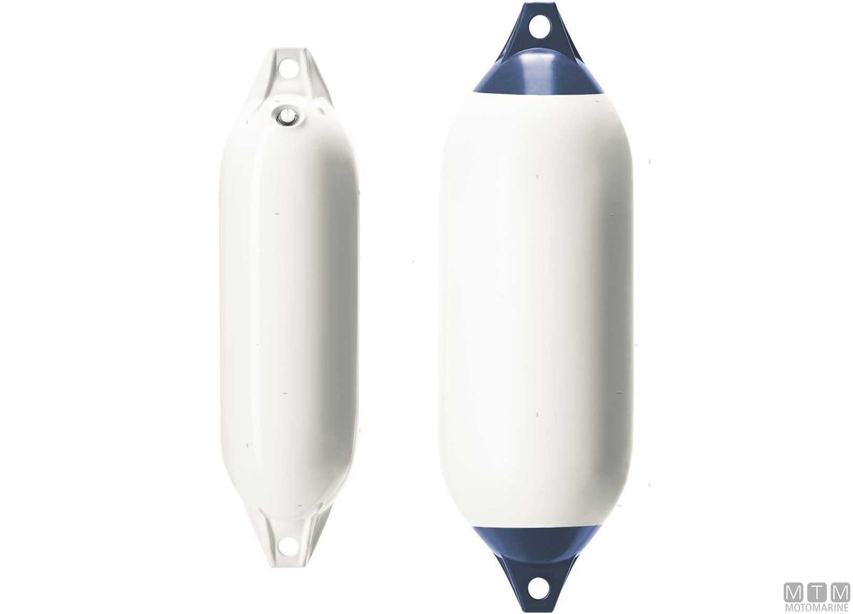 Fender Castro F2 white/blue L62 cm Ø22 cm - original photo Motomarine Srl