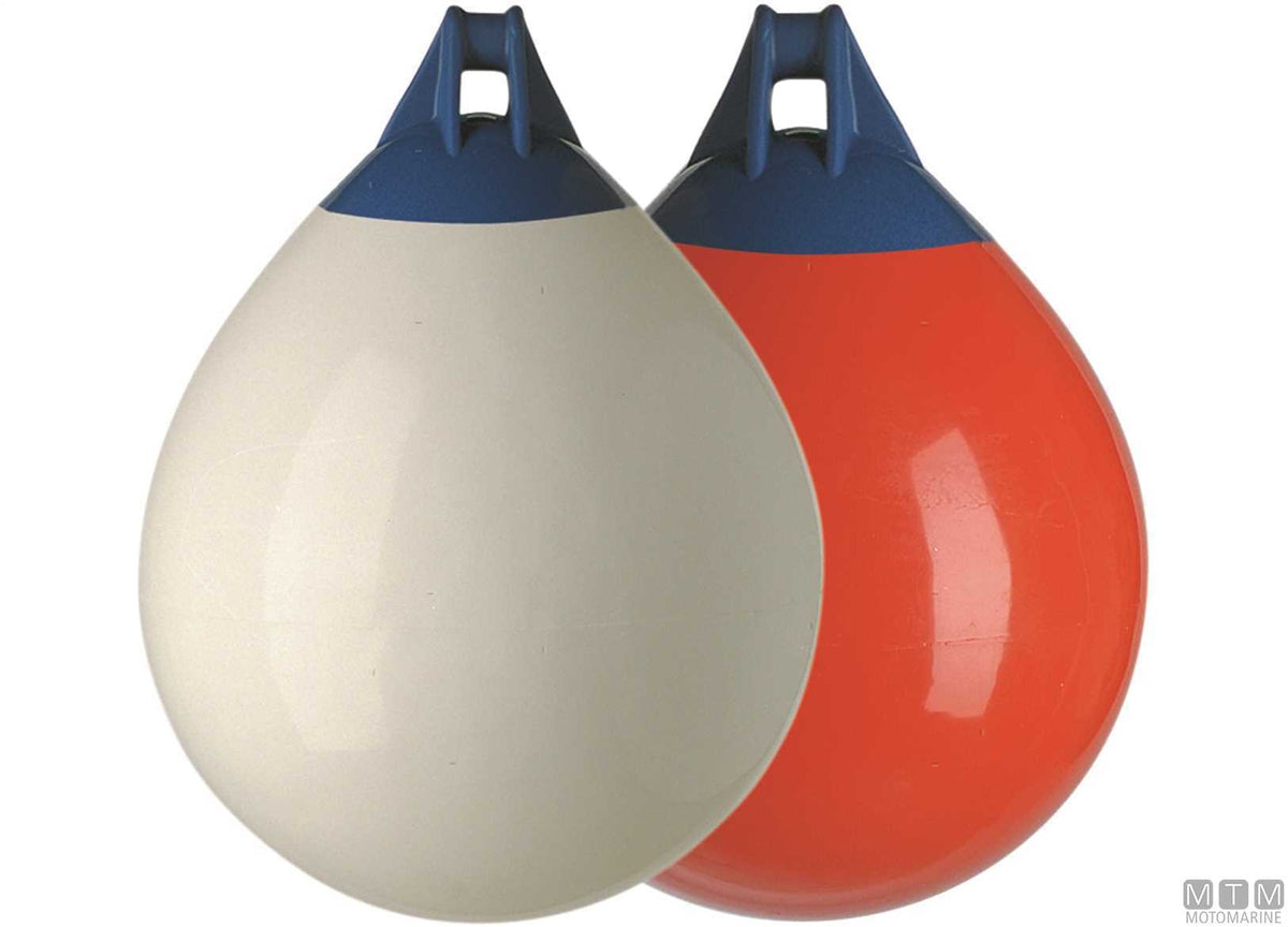 Majoni A3 fender red H62 cm Ø45 cm - original photo Motomarine Srl