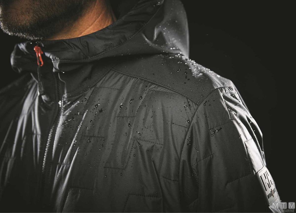 Jacket H/H Kensington Lifaloft with hood 990 black M - original photo Motomarine Srl