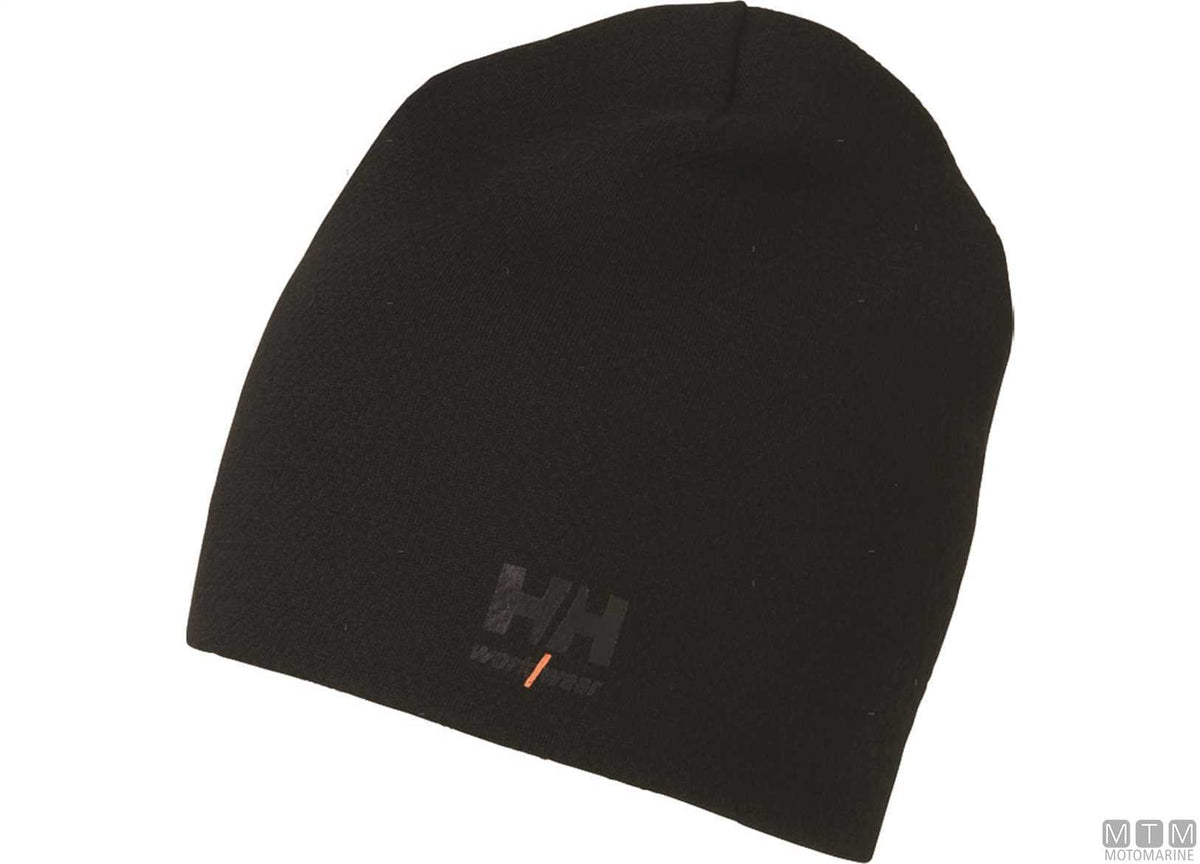 H/H merino wool beanie 990 black - original photo Motomarine Srl