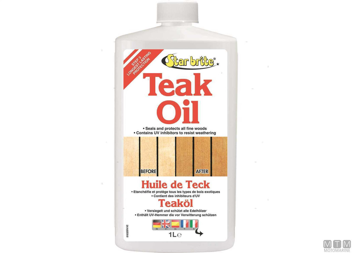 Star Brite Teak Oil 3.8 l - original photo Motomarine Srl