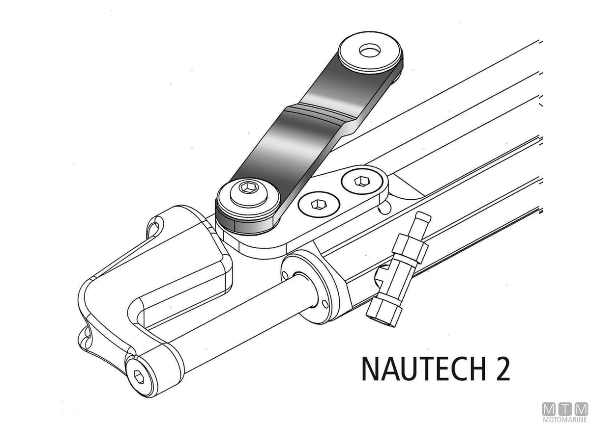 Kit of 2 hydraulic hoses Nautech/Hytech 7 m - original photo Motomarine Srl