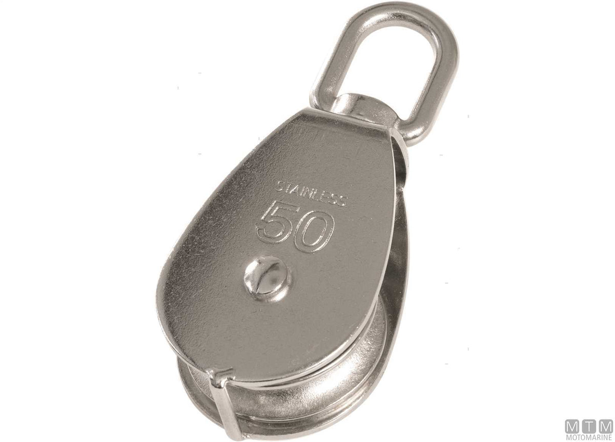 Mooring block Ø12 mm L83 mm stainless steel - original photo Motomarine Srl