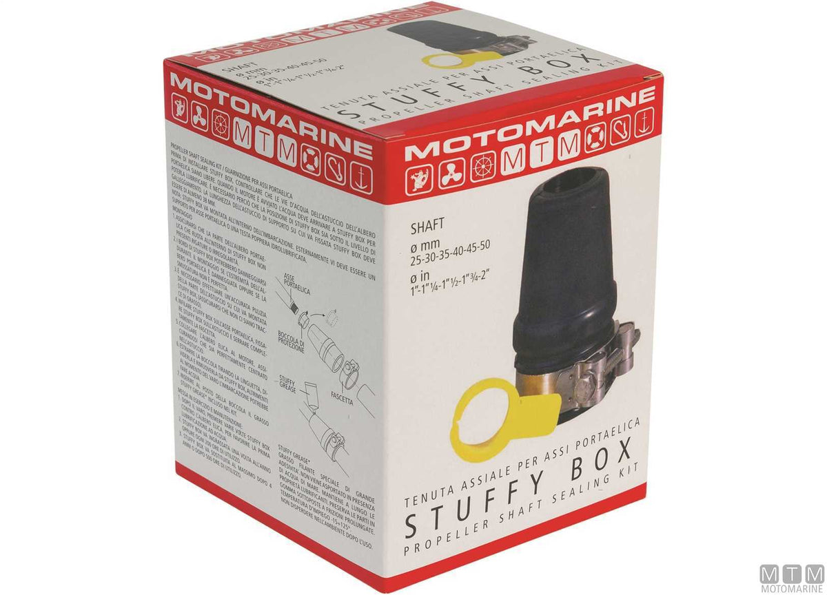 MTM stuffing box for Ø45 mm propeller shaft - original photo Motomarine Srl