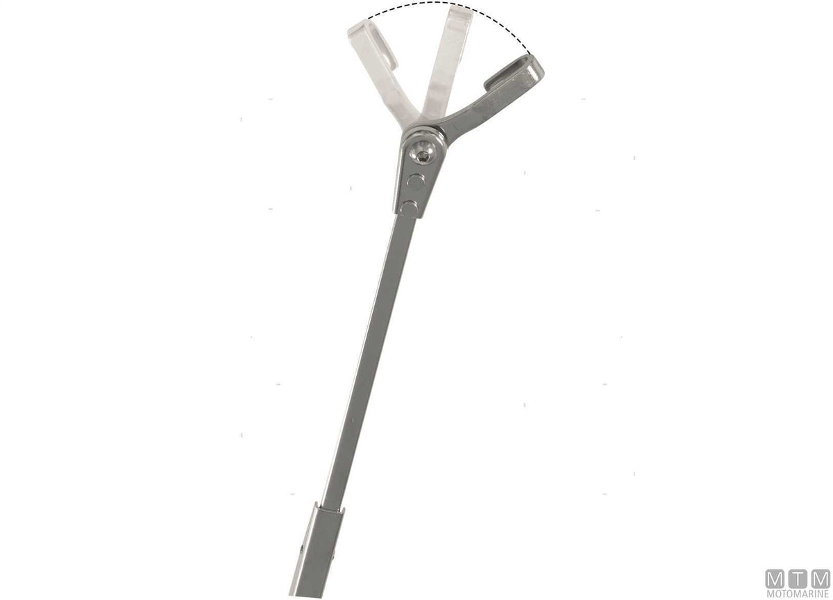 Telescopic arm Roca Tip 454/591 mm stainless steel - original photo Motomarine Srl