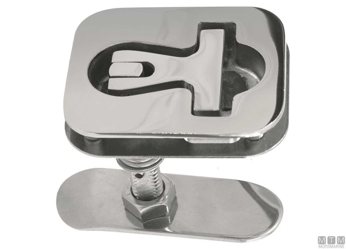 Q1 compression latch 63x78 mm stainless steel 316 - original photo Motomarine Srl