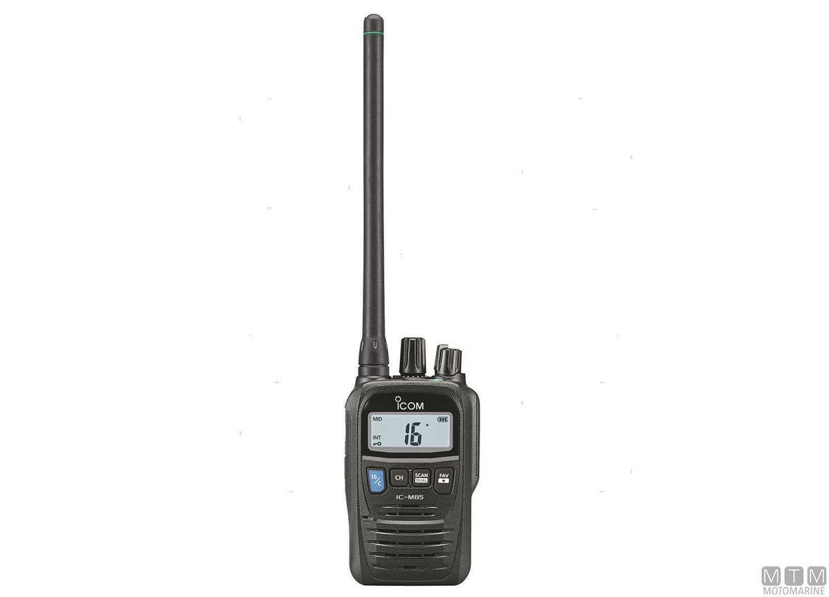 Icom IC-M85E VHF radio - original photo Motomarine Srl