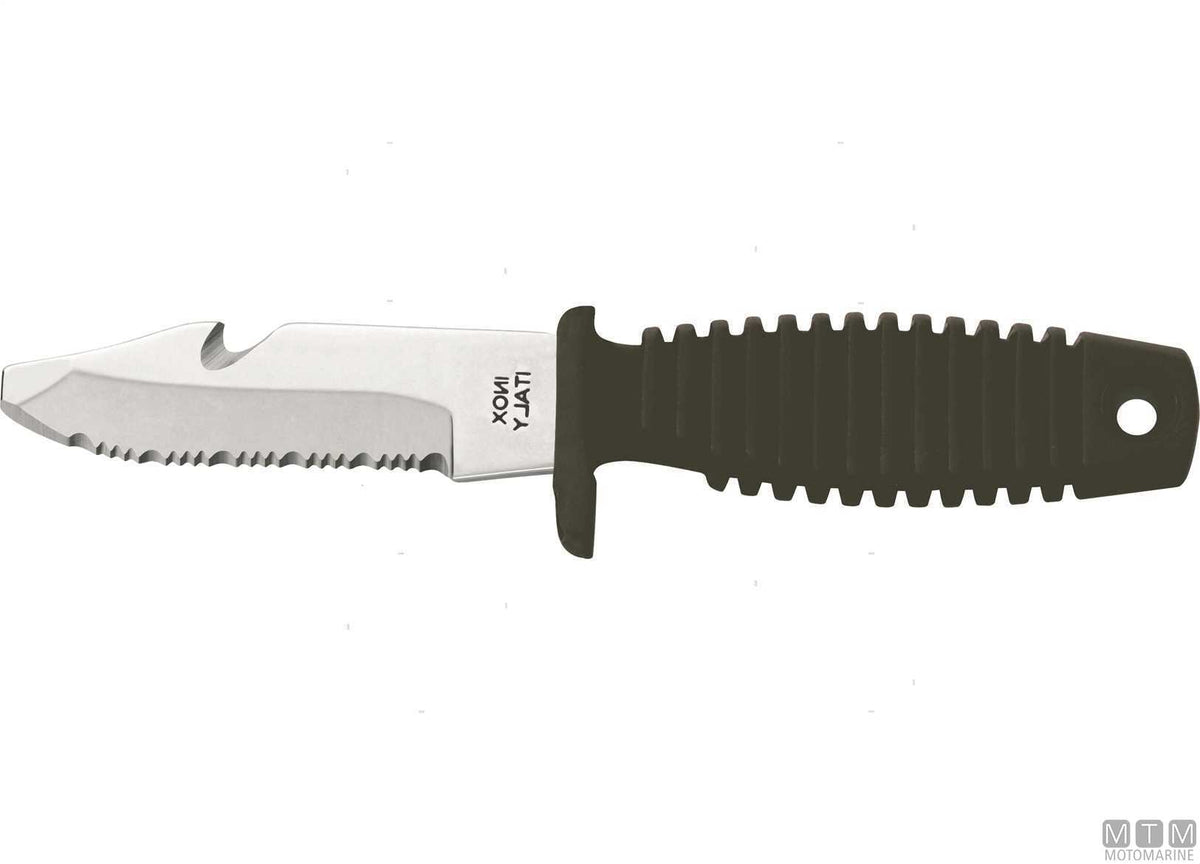 Mac Shark 9PT-B blue knife, 8 cm blade - original photo Motomarine Srl
