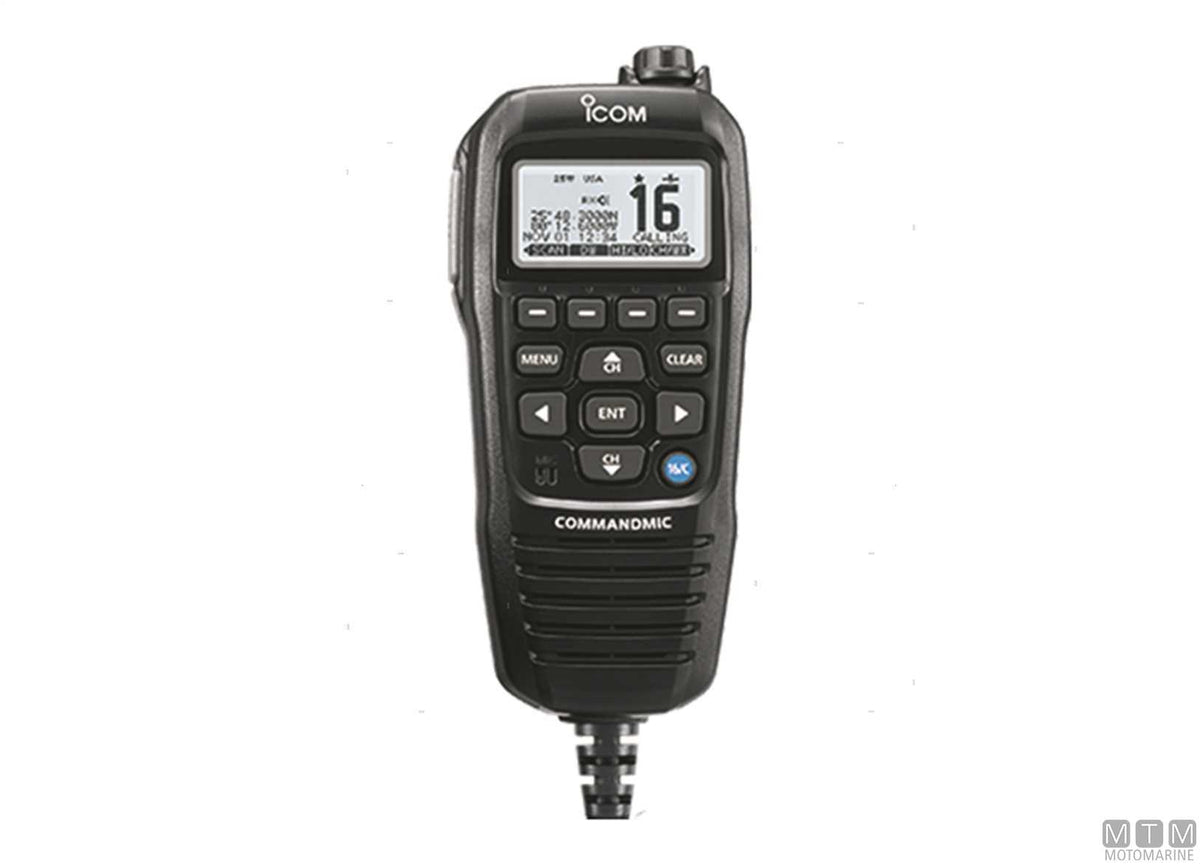 Icom IC-M510E VHF radio - original photo Motomarine Srl
