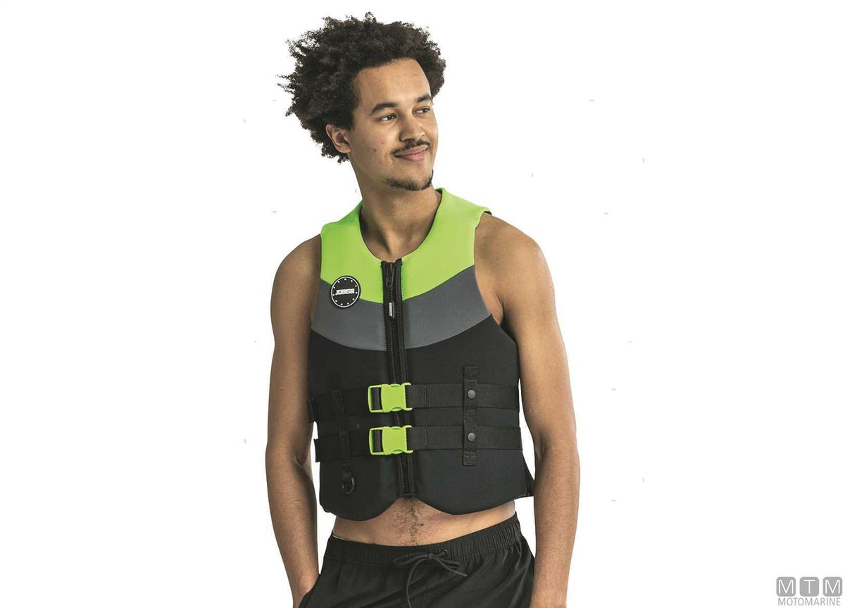 Jobe Neoprene Vest buoyancy vest ISO 50N XL blue - original photo Motomarine Srl