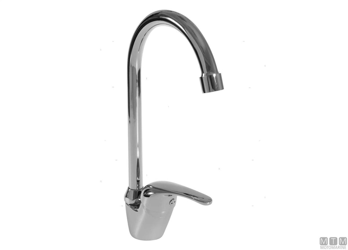 Classic mixer tap with lever control - original photo Motomarine Srl
