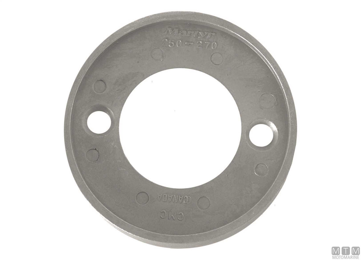 Collar anode for Volvo Saildrive 110 in aluminum - original photo Motomarine Srl