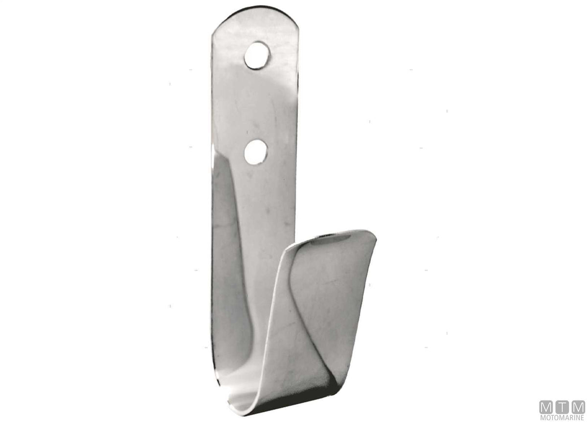Hanger hook 25x100 mm stainless steel - original photo Motomarine Srl
