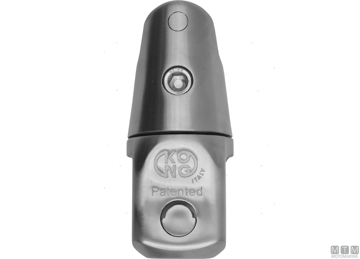 Kong swivel anchor connector, chain Ø6/8 mm, stainless steel 316 - original photo Motomarine Srl