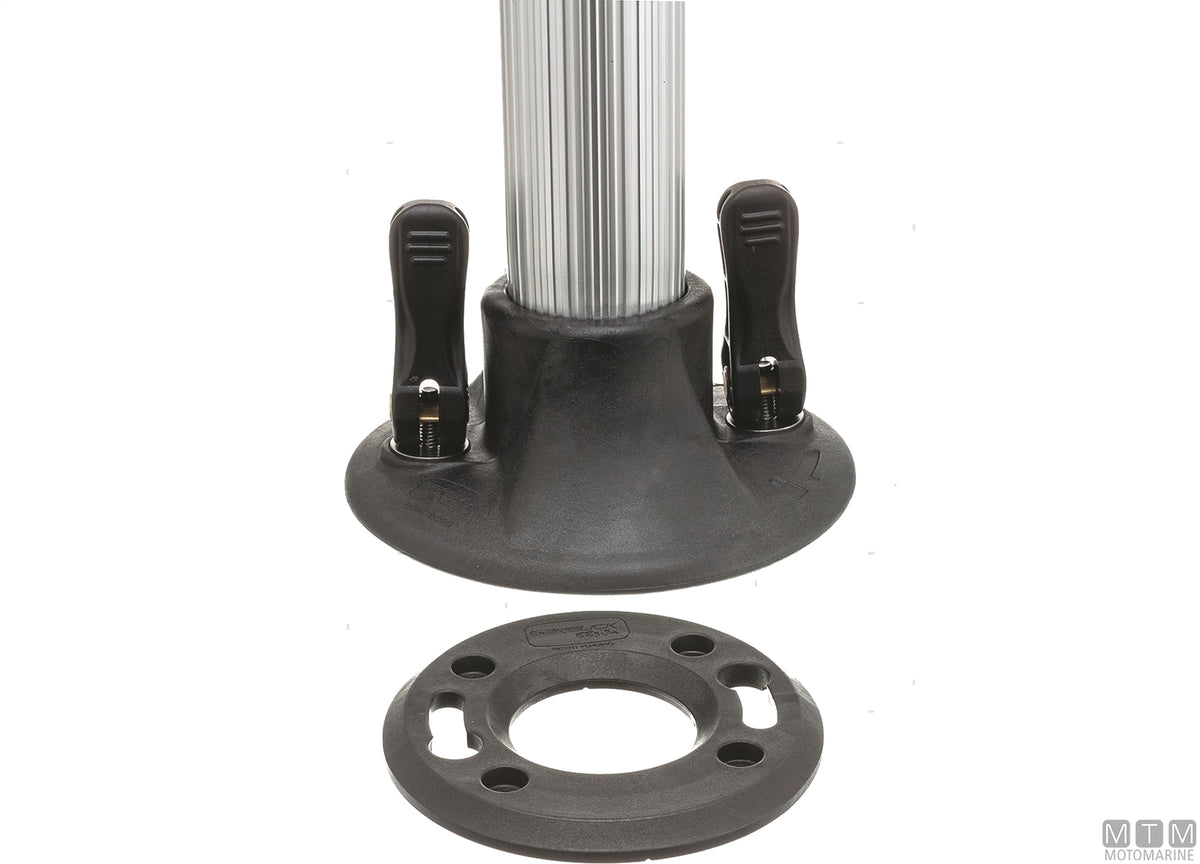 Garelick table support H65 cm aluminium/plastic - original photo Motomarine Srl