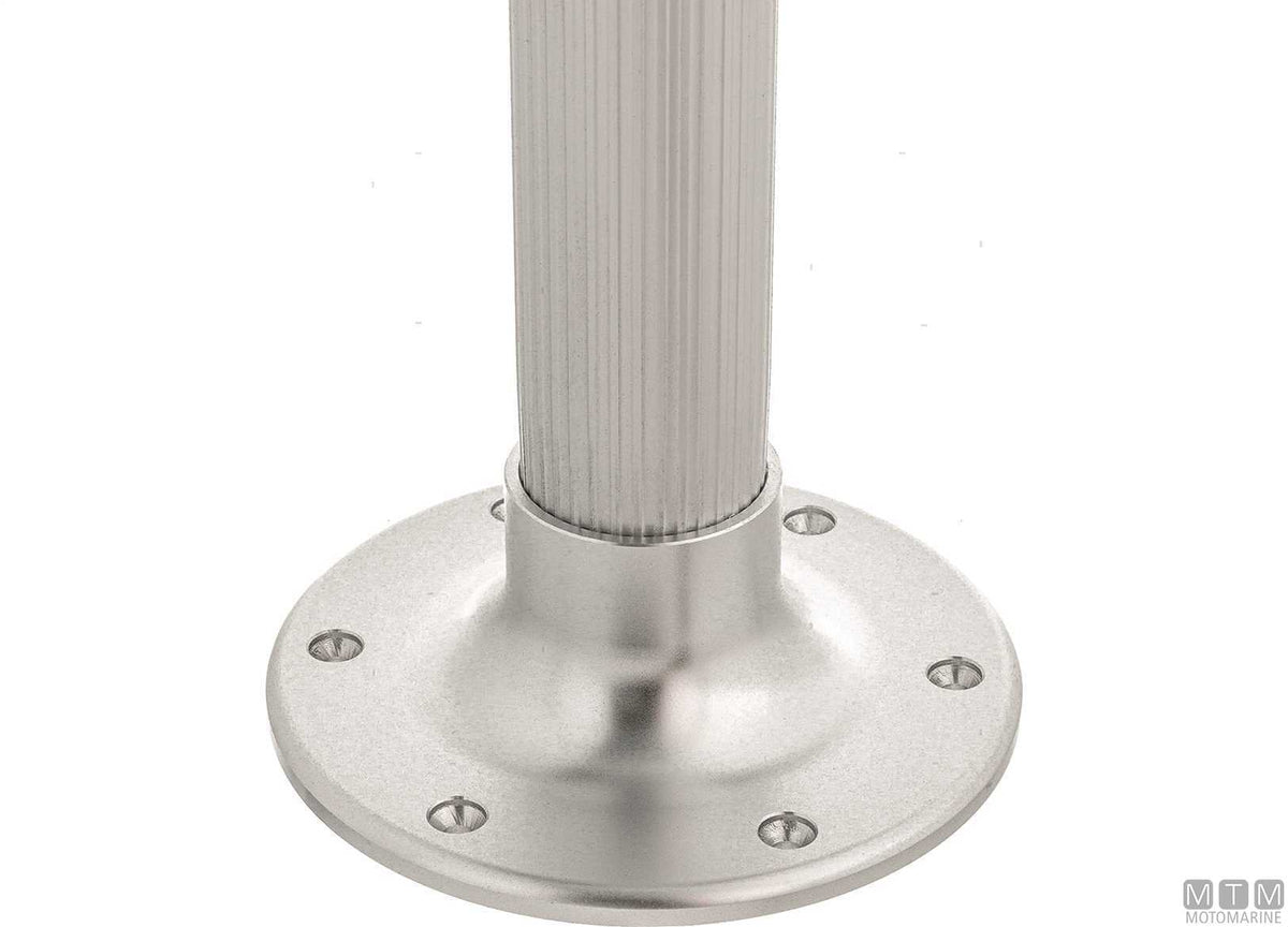 Garelick table support H74 cm in aluminium - original photo Motomarine Srl
