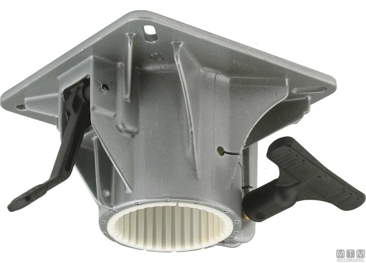 Garelick fixed seat support H610 mm in aluminium - original photo Motomarine Srl