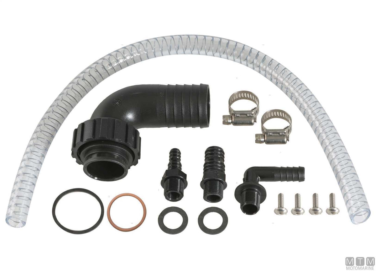 Flat water tank 71 L Green Line Pump Kit - original photo Motomarine Srl