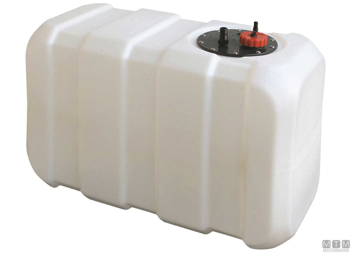Drinking water tank 53 L White Line 35x80 H23 - original photo Motomarine Srl