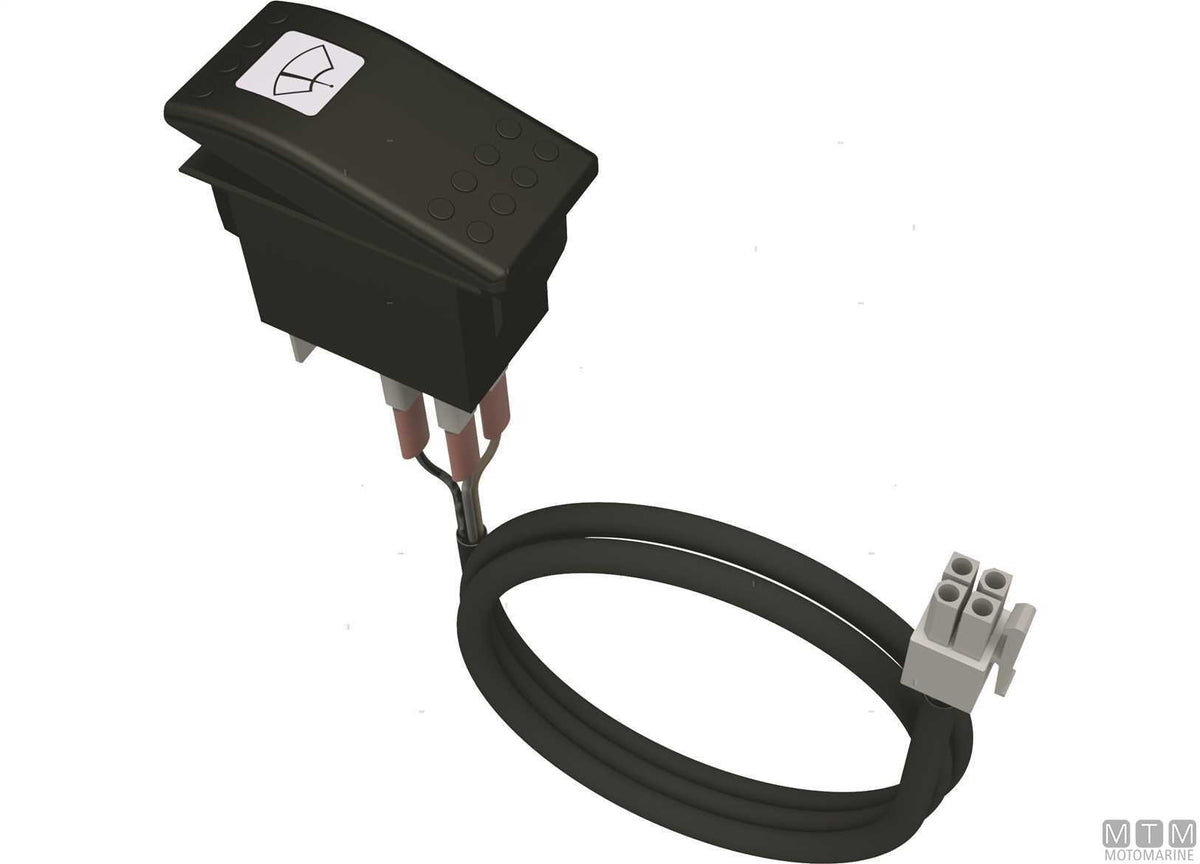 Roca touch panel for 3 wipers, surface mount - original photo Motomarine Srl