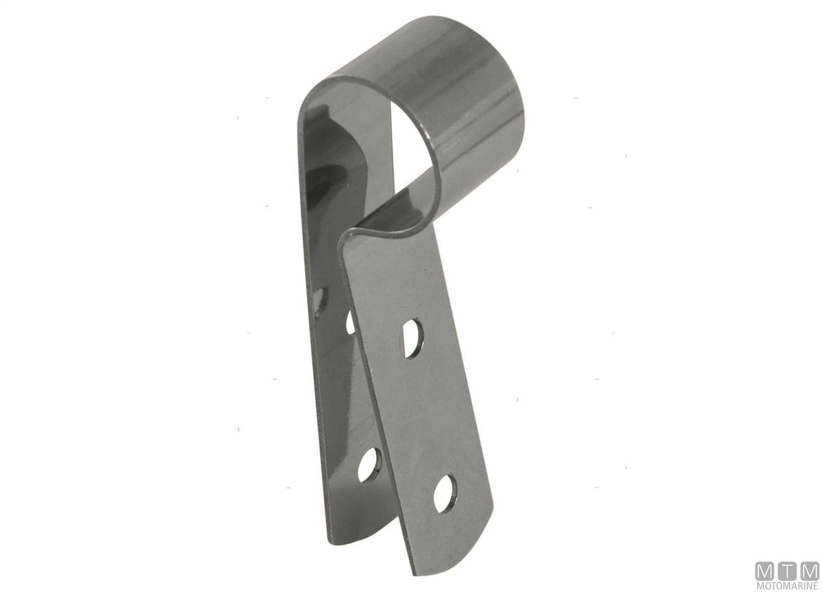 Clamping band for tube Ø25 mm stainless steel 316 - original photo Motomarine Srl