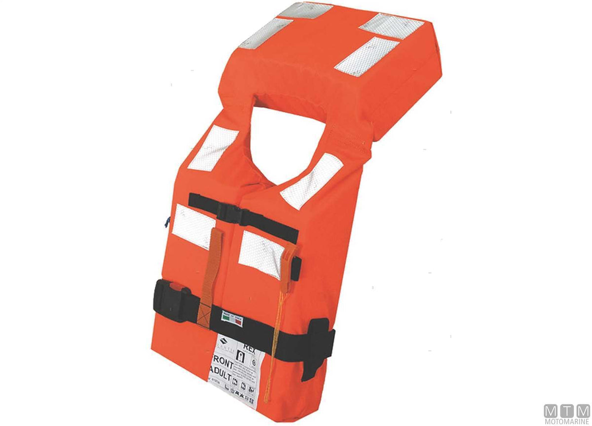 SOLAS lifebelt, adult >43 kg - original photo Motomarine Srl