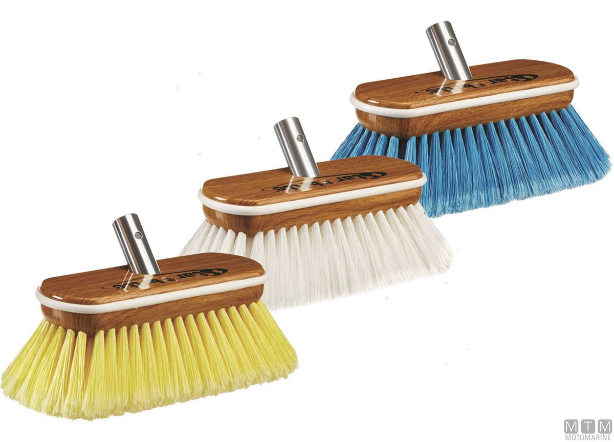 Star Brite Wood Deluxe medium brush, blue - original photo Motomarine Srl