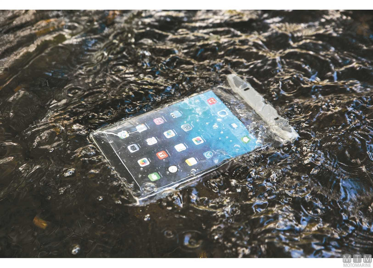 Aquapac 658F waterproof case for tablet 7-8.3” - original photo Motomarine Srl