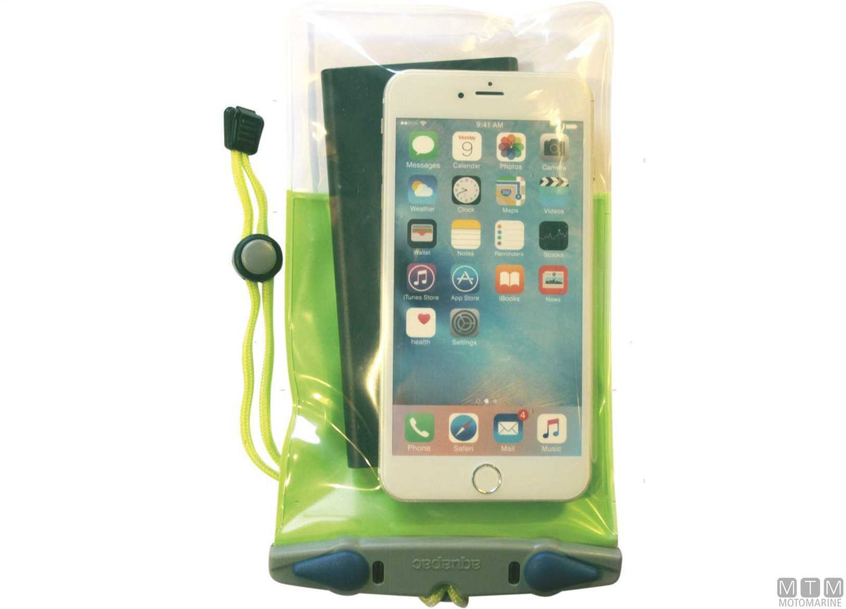 Aquapac phone waterproof case grey 368 - original photo Motomarine Srl