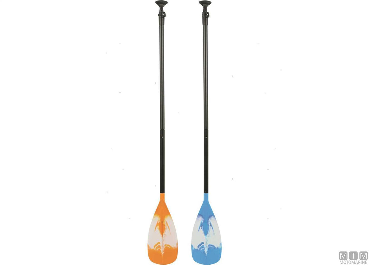 SUP paddle MTM 170/210 cm aluminium blue - original photo Motomarine Srl