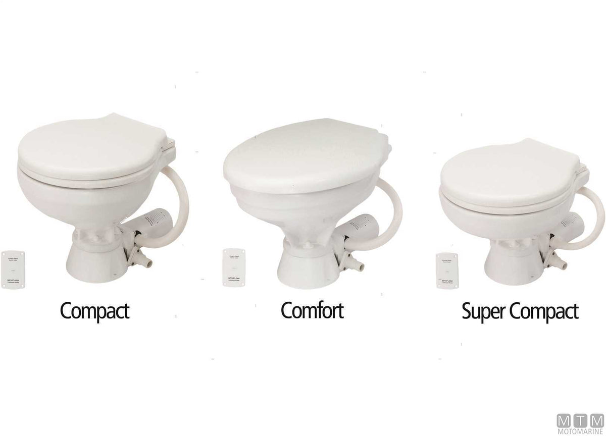 Johnson Aqua-T Standard Comfort toilet 24V - original photo Motomarine Srl