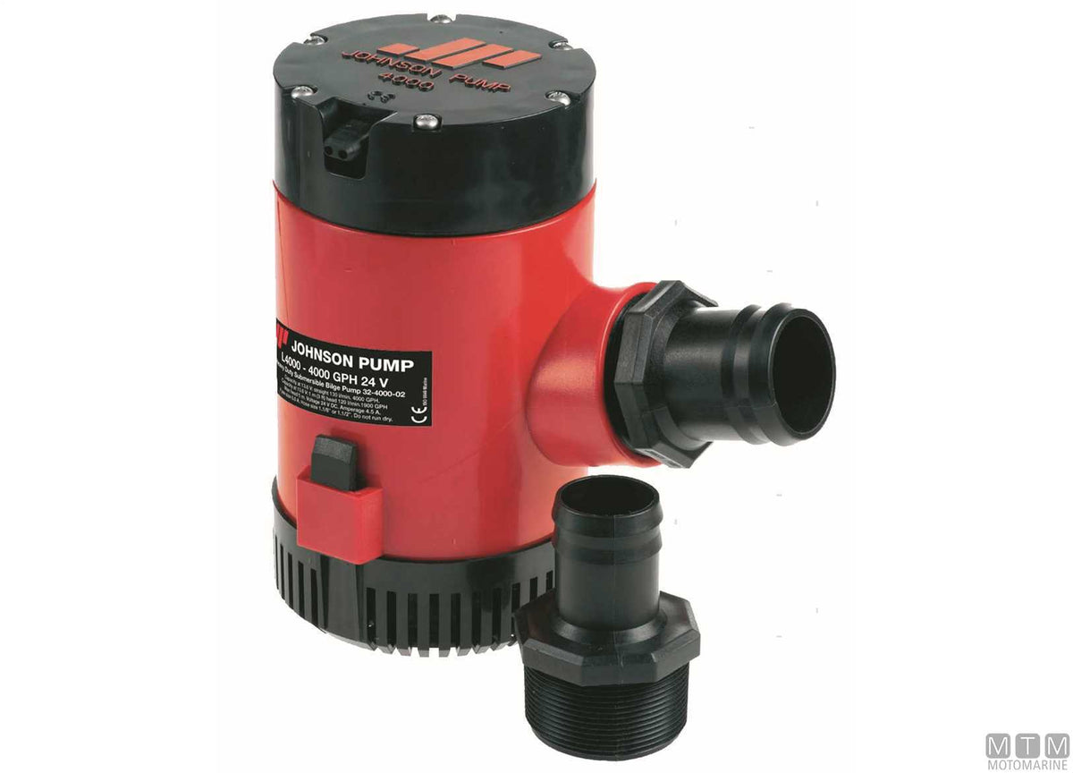 Bilge pump Johnson HD 4000 12 V - original photo Motomarine Srl