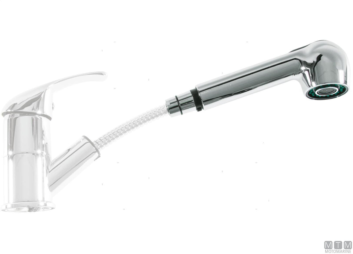 Shower mixer tap with Extreme hand shower - original photo Motomarine Srl