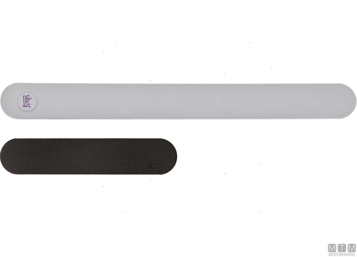 Silwy white metal strip - original photo Motomarine Srl