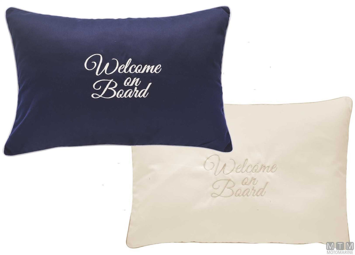 MB WOB cushion 40x60 cm ecru - original photo Motomarine Srl