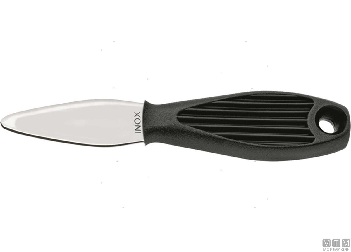 MAC mussel knife 516-N black, 6 cm blade - original photo Motomarine Srl