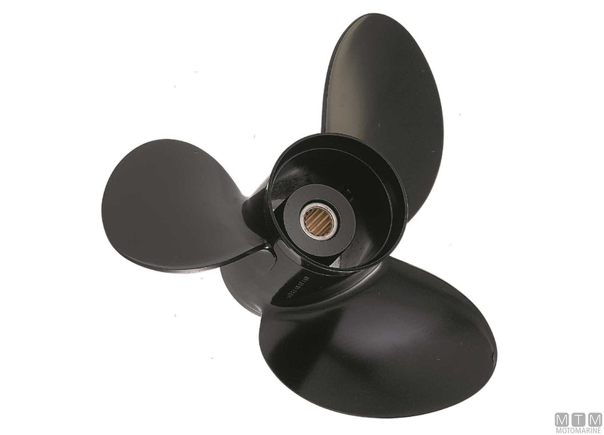 Solas Plus 3-blade aluminium propeller 15.3x19 - original photo Motomarine Srl