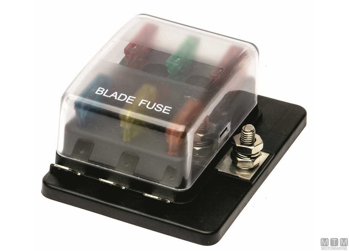 Minival fuse box 10 positions - original photo Motomarine Srl