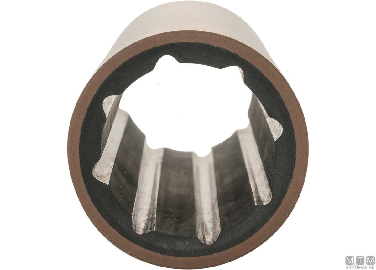 Idrolub resin bushing for shaft Ø1" ext. Ø1"1/2 L101.6 mm - original photo Motomarine Srl