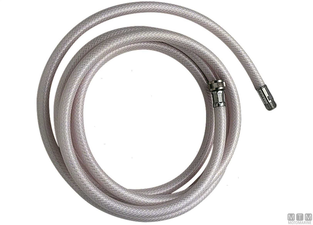 Bath flexible hose 2.5 m chrome - original photo Motomarine Srl