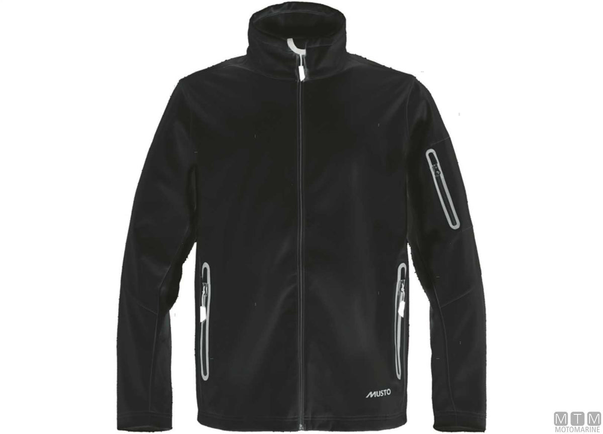 Musto Essential Softshell Jacket 990 Black M - original photo Motomarine Srl