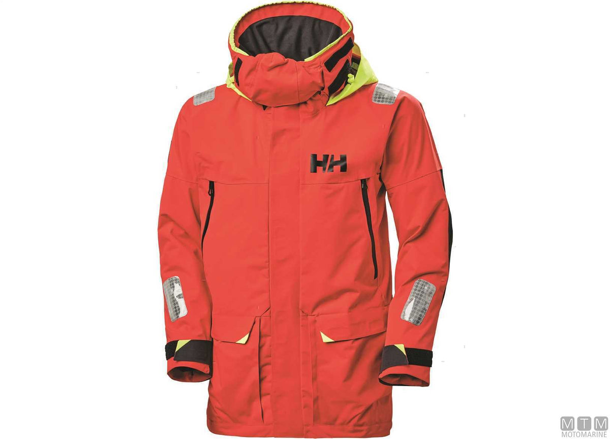 H/H Skagen Offshore oilskin jacket 597 navy M - original photo Motomarine Srl