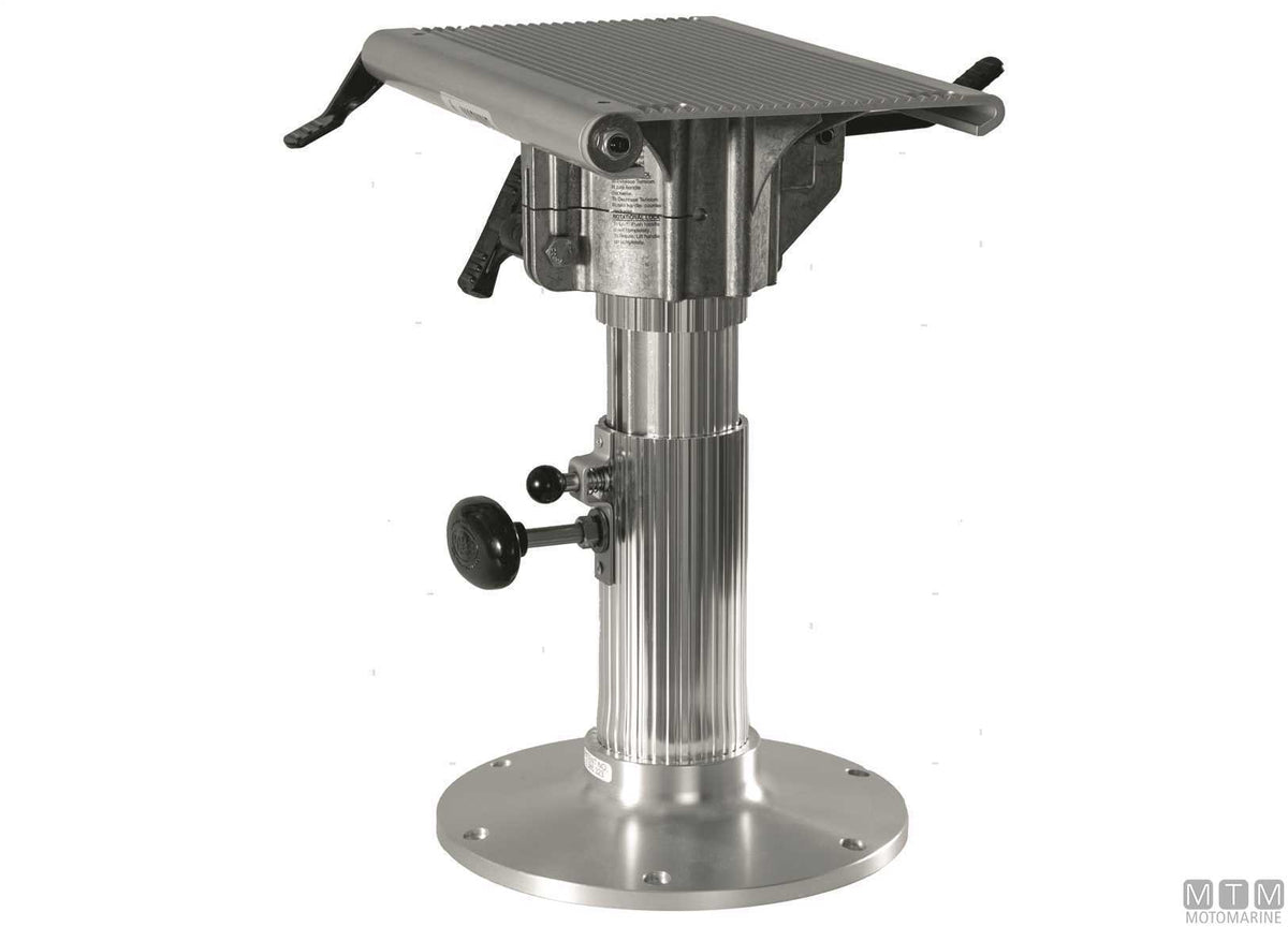 Garelick adjustable seat support H460/580 mm in aluminium - original photo Motomarine Srl