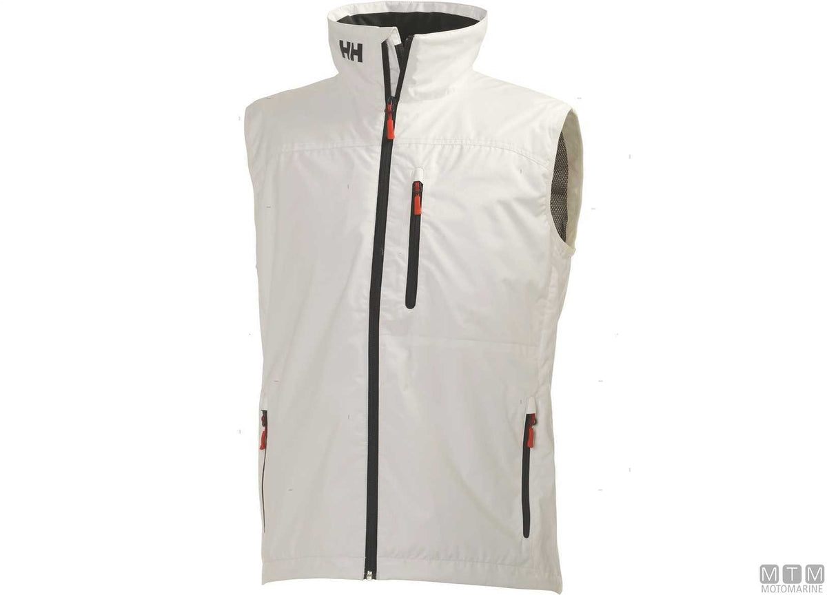H/H Crew vest 001 white S - original photo Motomarine Srl