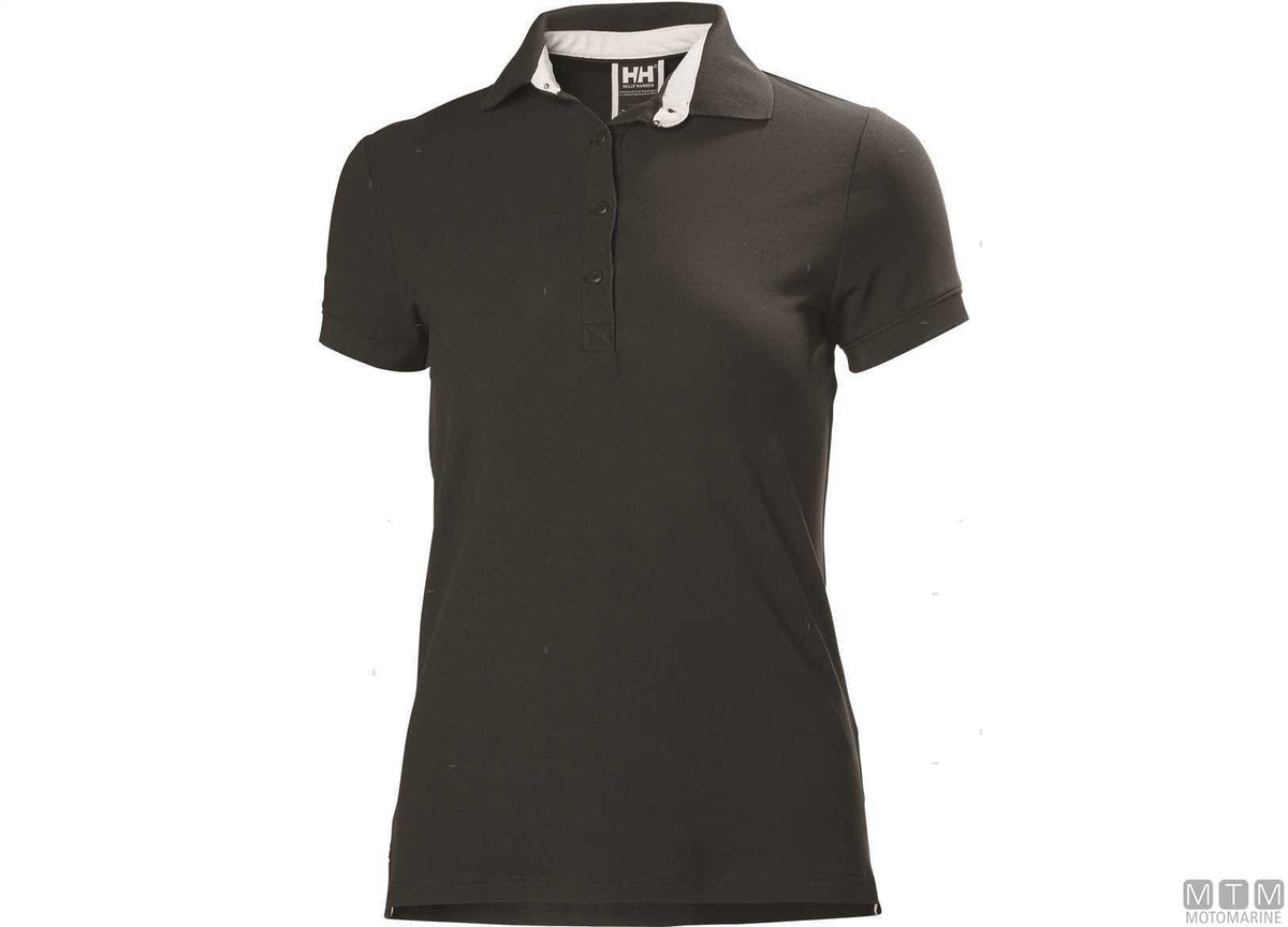 H/H Crewline women's polo shirt 980 ebony grey M - original photo Motomarine Srl
