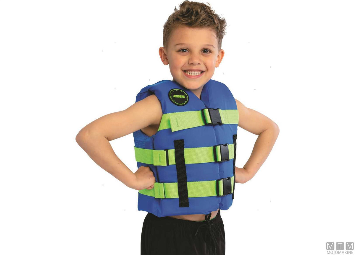 Jobe Youth buoyancy vest ISO 50N teal - original photo Motomarine Srl